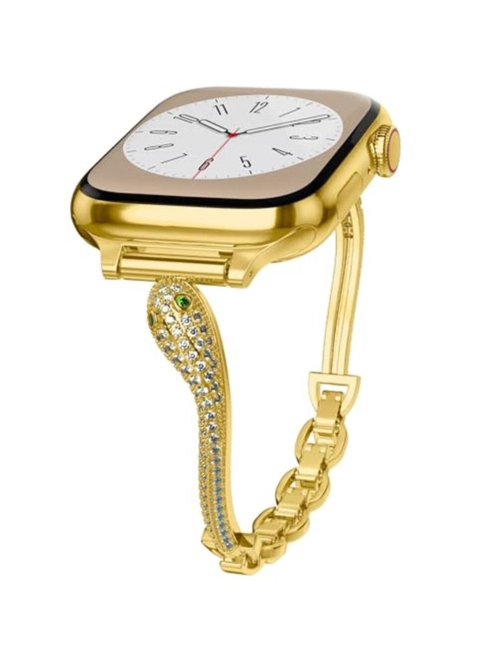 NEW Gold Slim Diamond Luxury Apple Watch Band
